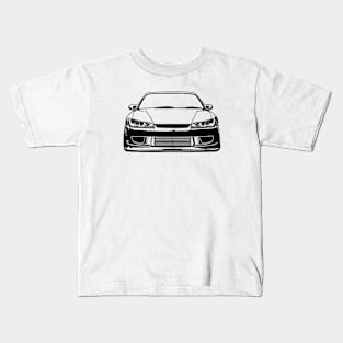 Nissan Silvia S15 Sketch Art Kids T-Shirt